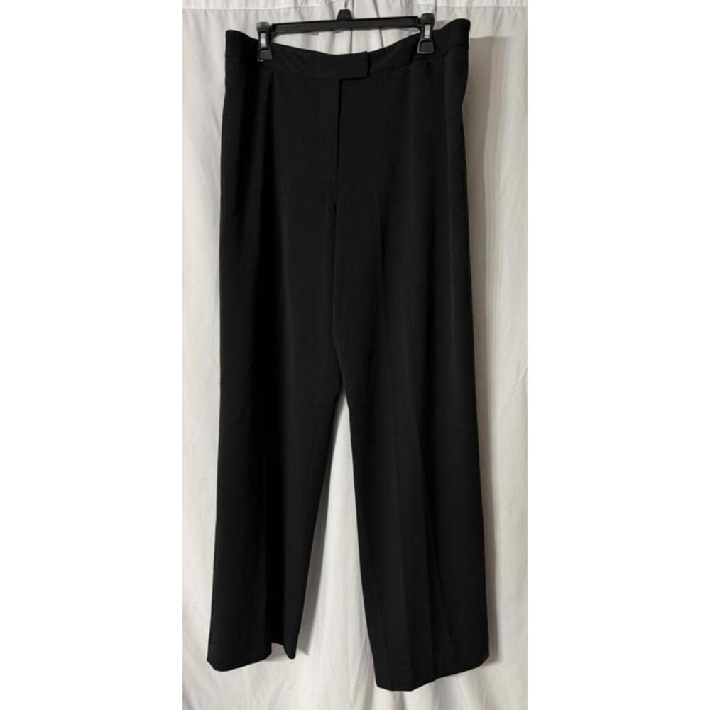 NWT Pendleton Womens Black Stretch Casual Dress Pants Slacks Trousers Sizre 16
